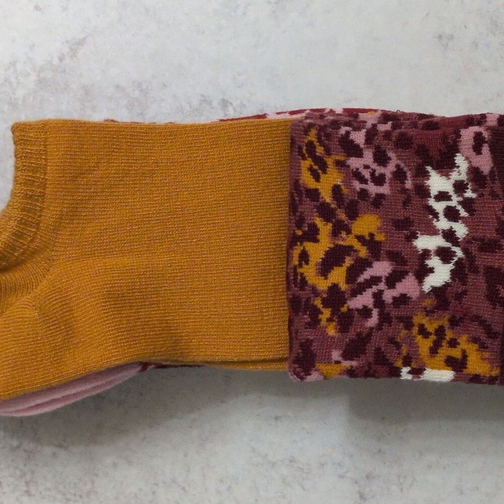 NWT Summer & Rose Multicolored Ankle Heel Socks 5 Pairs Size 8 10